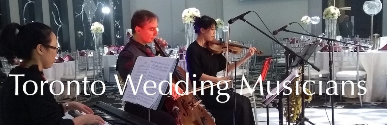 Toronto Wedding Musicians -Professional Live Music and DJ Entertainment for Weddings and Special Events in Toronto and Southern Ontario
